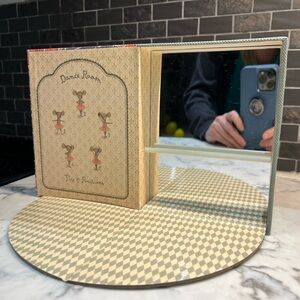 Maileg retired Ballet studio - Dance Room Mirror - all accessories no mouse